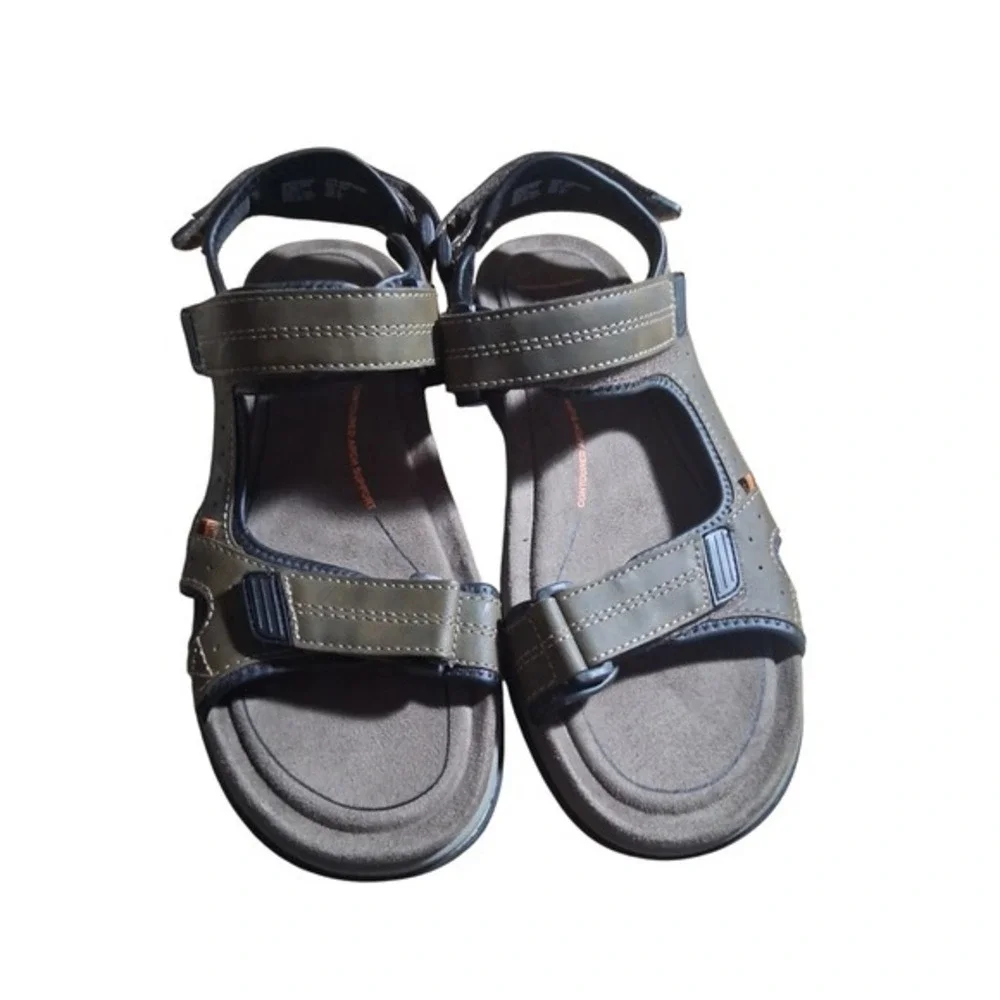 Ozark Trail Men's size 11 River Sport Terrain Adventure Hike Ankle Strap Sandals